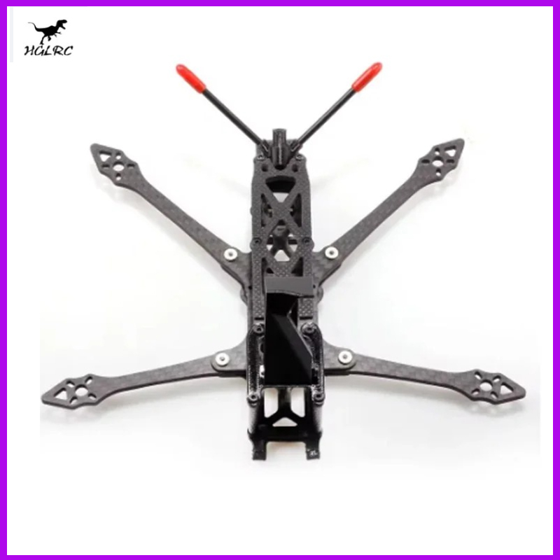 Drone Kit Long Range - HGLRC Rekon4 LR 182mm 3K Carbon