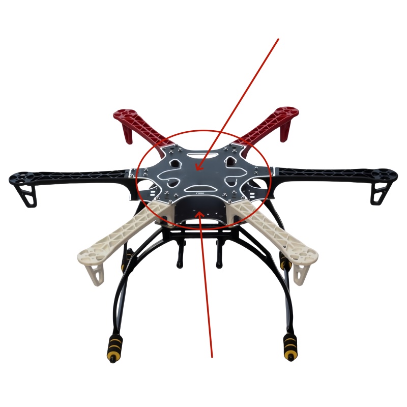 F550 Carbon Fiber Quadcopter H - Drone Kit Hexacopter のレビューと価格
