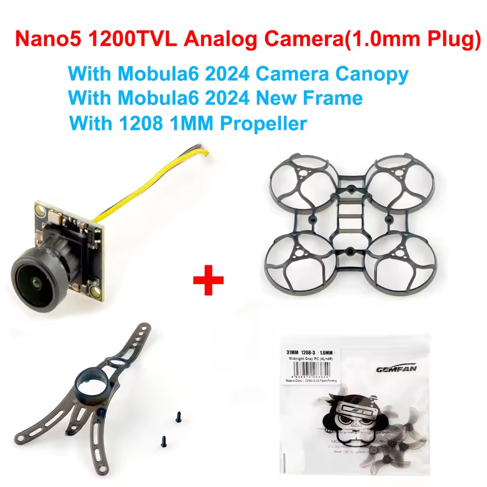 Happymodel Nano5 1/3 CMOS 1200 - Drone Kit With Camera のレビューと価格