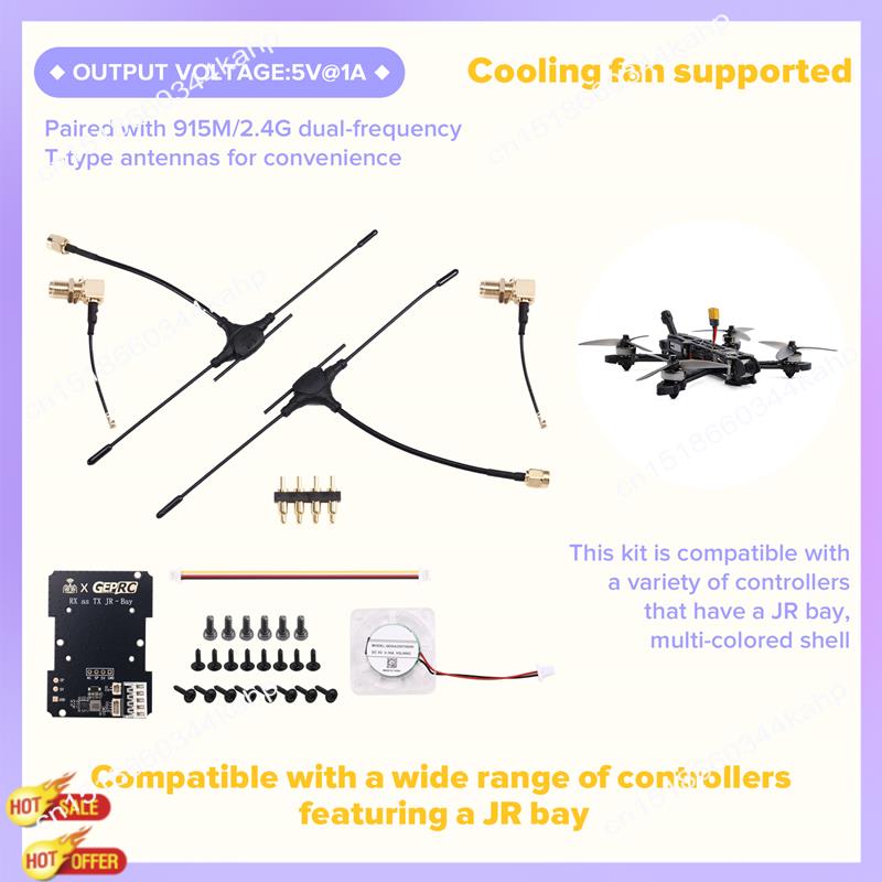 CLCU RX As TX JR-Bay Modificat - Drone Kit Long Range のレビューと価格