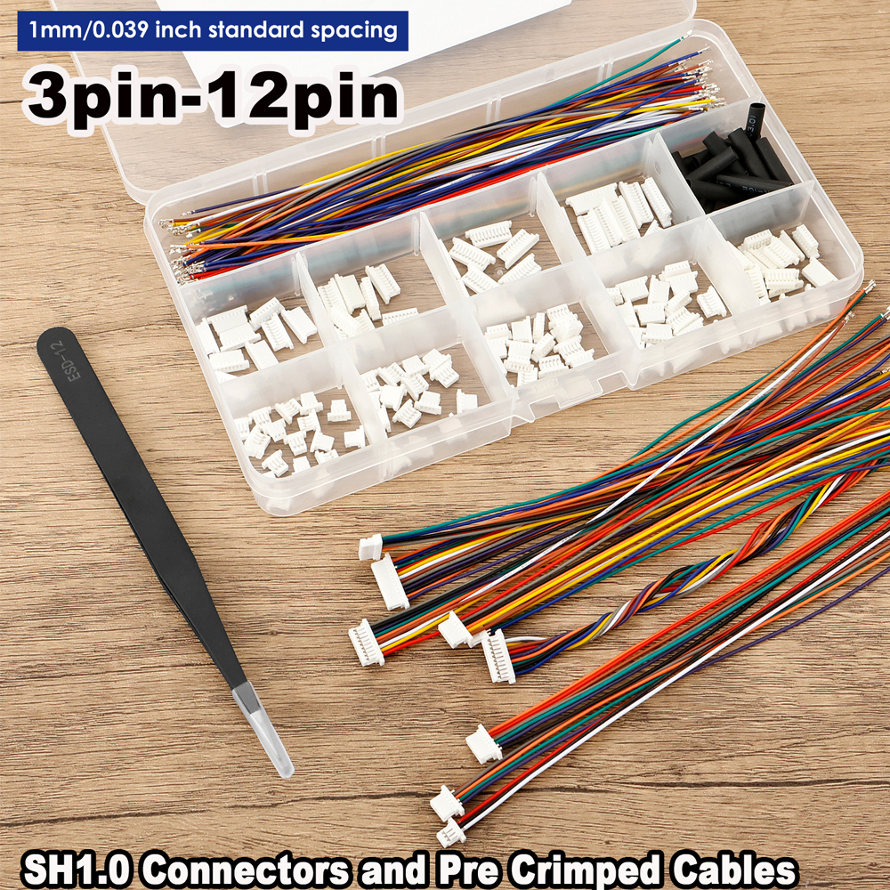 SH1.0mm Connector Kit with 150 - Drone Kit Plug And Play のレビューと価格