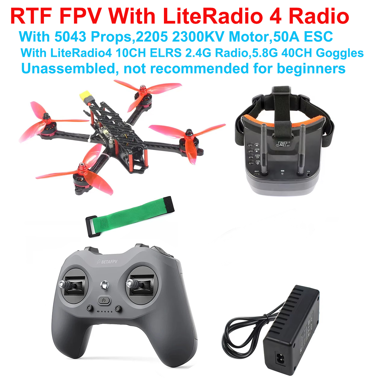 JMT DIY RTF J215 5inch RC FPV  - Drone Kit Beginner のレビューと価格