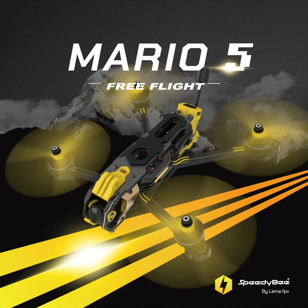SpeedyBee 2025 Mario 5 O4 Carb - Drone Kit Racing のレビューと価格
